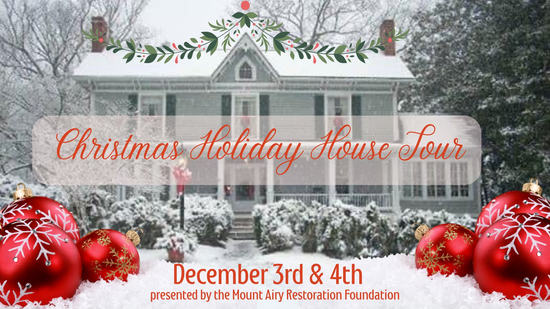 Christmas Holiday House Tour | Mayberry, NC